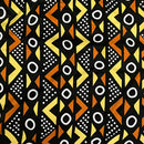 Bisi Satin Silk Mudcloth print fabric - Afrilege