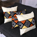 Mudcloth  African Print Decorative Pillow cushions - Afrilege