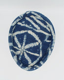 Authentic hand woven Ndop fabric hat for men - Afrilege