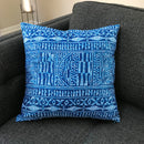 Ndop Satin African Print Decorative Pillow Covers - Afrilege
