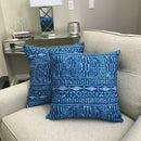 Ndop Satin African Print Decorative Pillow Covers - Afrilege