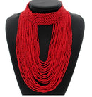 Beaded Statement Necklaces - Afrilege