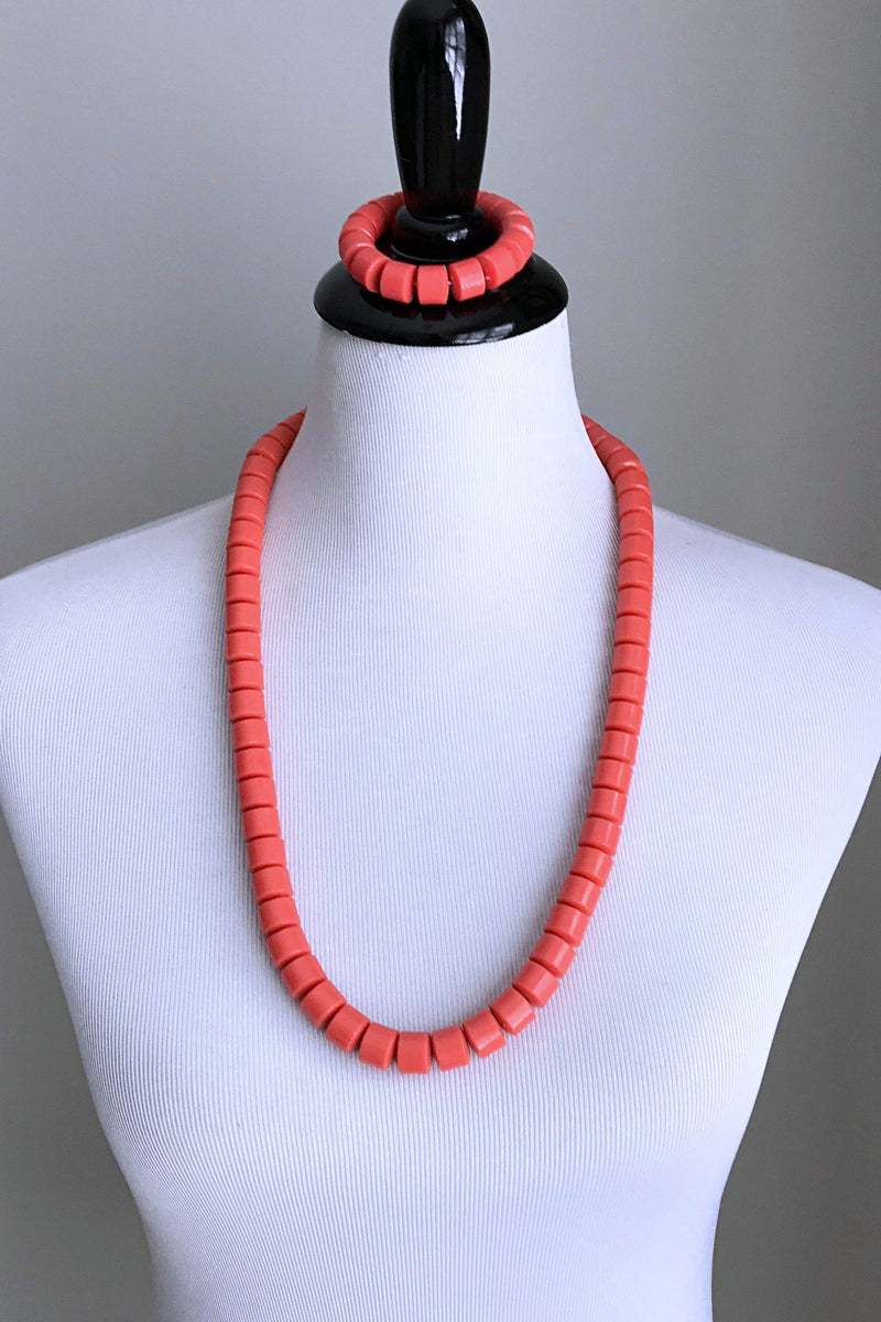 Coral igbo Nigerian Wedding necklace for men - Afrilege