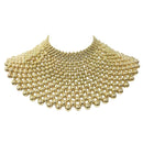 Egyptian Inspired Style Maxi Choker Necklace - Afrilege