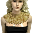 Egyptian Inspired Style Maxi Choker Necklace - Afrilege