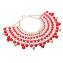 Egyptian Inspired Style Maxi Bib Collar Choker Necklace - Afrilege