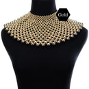 Egyptian Inspired Style Maxi Choker Necklace - Afrilege