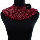 Egyptian Inspired Style Maxi Choker Necklace - Afrilege