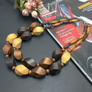 Layered Beads Necklace - Afrilege