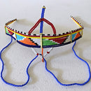Maasai beaded forehead jewelry - Afrilege
