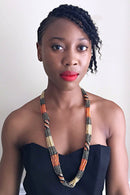 Maasai Beaded Long necklace - Afrilege