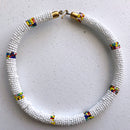 Maasai beaded necklace - Afrilege
