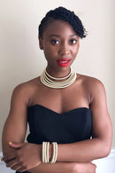 Multilayer Boho Chokers Jewelry Set - Afrilege