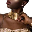 Multilayer Choker Necklace - Afrilege