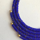 Multilayer Maasai beaded necklace - Afrilege
