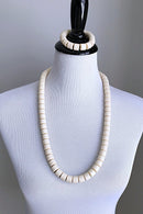 Off-white igbo Nigerian Wedding necklace for men - Afrilege