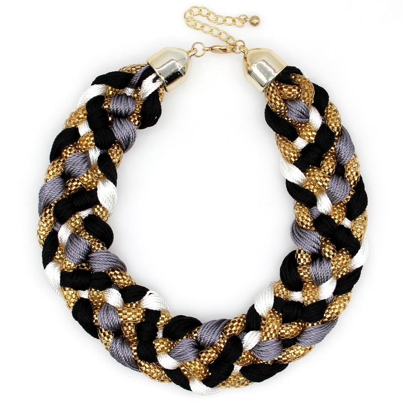 Weaved Maxi necklace - Afrilege