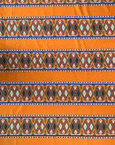 Satin Silk Kente African print fabric - Afrilege