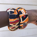 Masika Large Ankara Bangles Bracelets - Afrilege