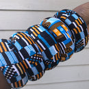 Addae Large Ankara Bangles Bracelets - Afrilege