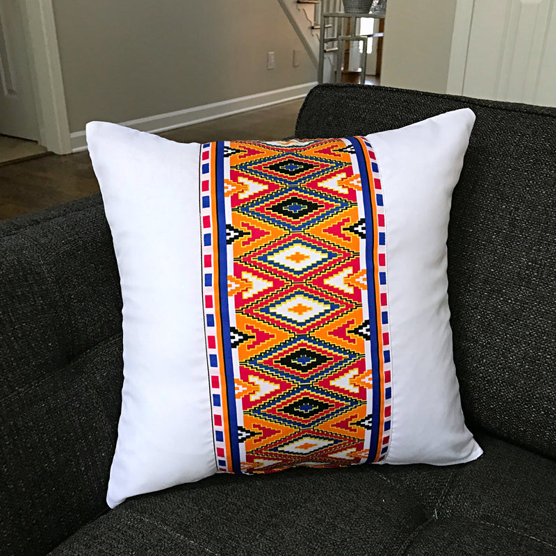 Kente African Print Decorative Pillow cushions - Afrilege