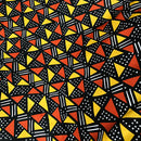 Satin Silk Mudcloth print fabric - Afrilege