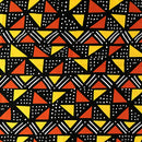 Satin Silk Mudcloth print fabric - Afrilege