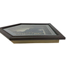 Elephant and Giraffe 3D framed canvas from Zimbabwe - Afrilege