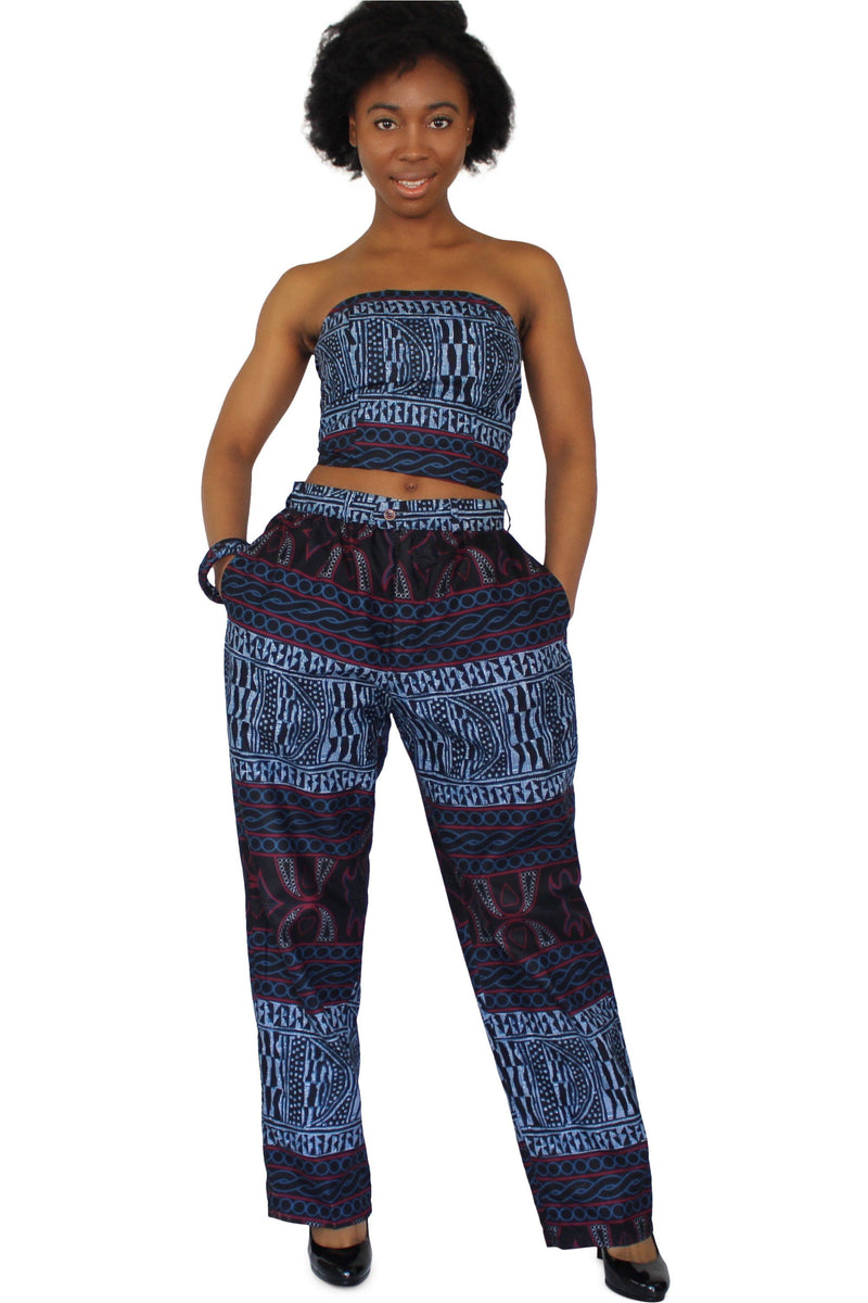 Bami African Print women's Pants - Afrilege