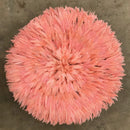 30" Peach Authentic Bamileke Juju Hat - Afrilege