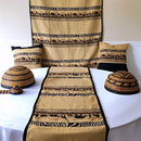 African Safari Decorative cushions Pillow covers - Brown / Black - Afrilege