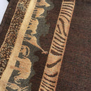 African Safari Decorative Pillow cushions - Brown / Black - Afrilege