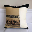 African Safari theme Decorative Pillow cushions - Brown / Beige / Black - Afrilege