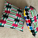 Penina African Print Decorative Cushion Pillow Covers- 2 SIDES & 2 PRINTS - Afrilege