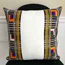 Zarah African Print decorative cushions - White - Afrilege