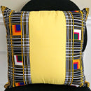 Zarah African Print decorative cushions - Yellow - Afrilege