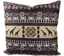 African Bohemian Pillow Covers - Brown - Afrilege
