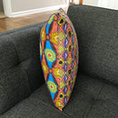 African Print Two-Sided Throw Pillow Covers - 2 SIDES & 2 PRINTS - Afrilege