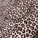Satin Silk Leopard print fabric - Afrilege
