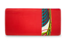 Ayana African Print Purse Wallet (Red) - Afrilege