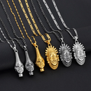 Benin Empire Mask Pendant necklace - Afrilege