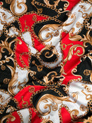 Lucious Satin Silk print fabric - Afrilege