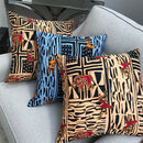 Bana Satin African Print Decorative Pillow Covers - Afrilege