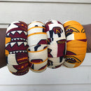 Chike African Print Bangle Bracelets - Afrilege