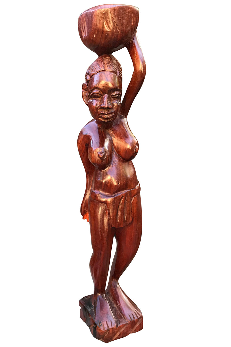 African Hand Carving statue Figurine - Afrilege