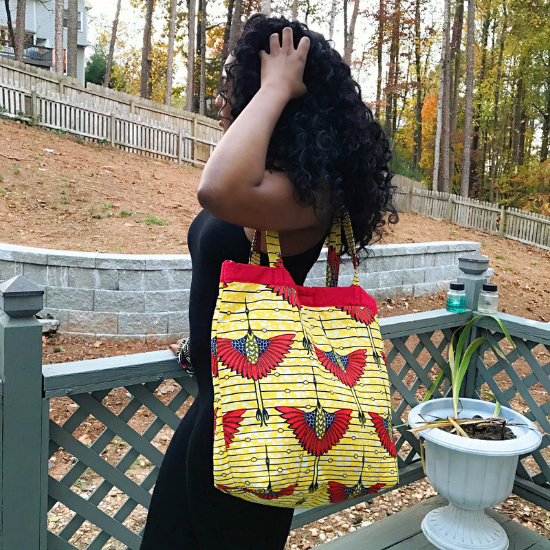 Malaika African Print shoulder bag - Afrilege