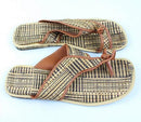African Handmade Raffia Fibers Men's Sandals - Afrilege