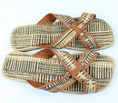 African Handmade Raffia Fibers Men's Sandals - Afrilege