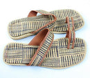African Handmade Raffia Fibers Men's Sandals - Afrilege