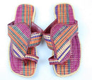 African Handmade Raffia Fibers Men's Sandals - Afrilege
